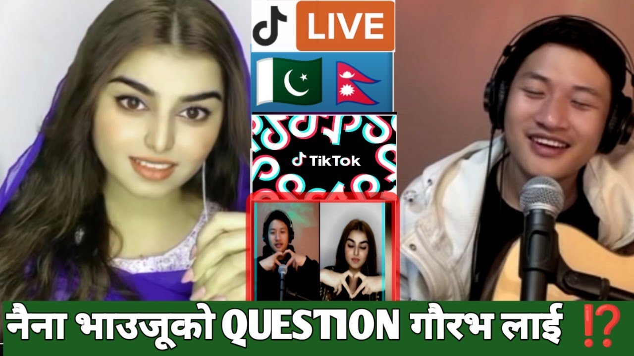 Naina shohil question to Gaurav Rai ? #qna gaurav rai and naina sohail live #tiktoklive