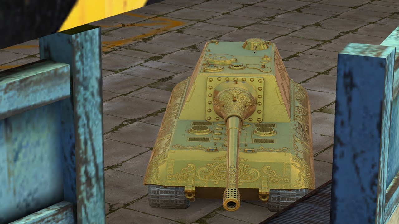 Золотой ужас | Tanks Blitz