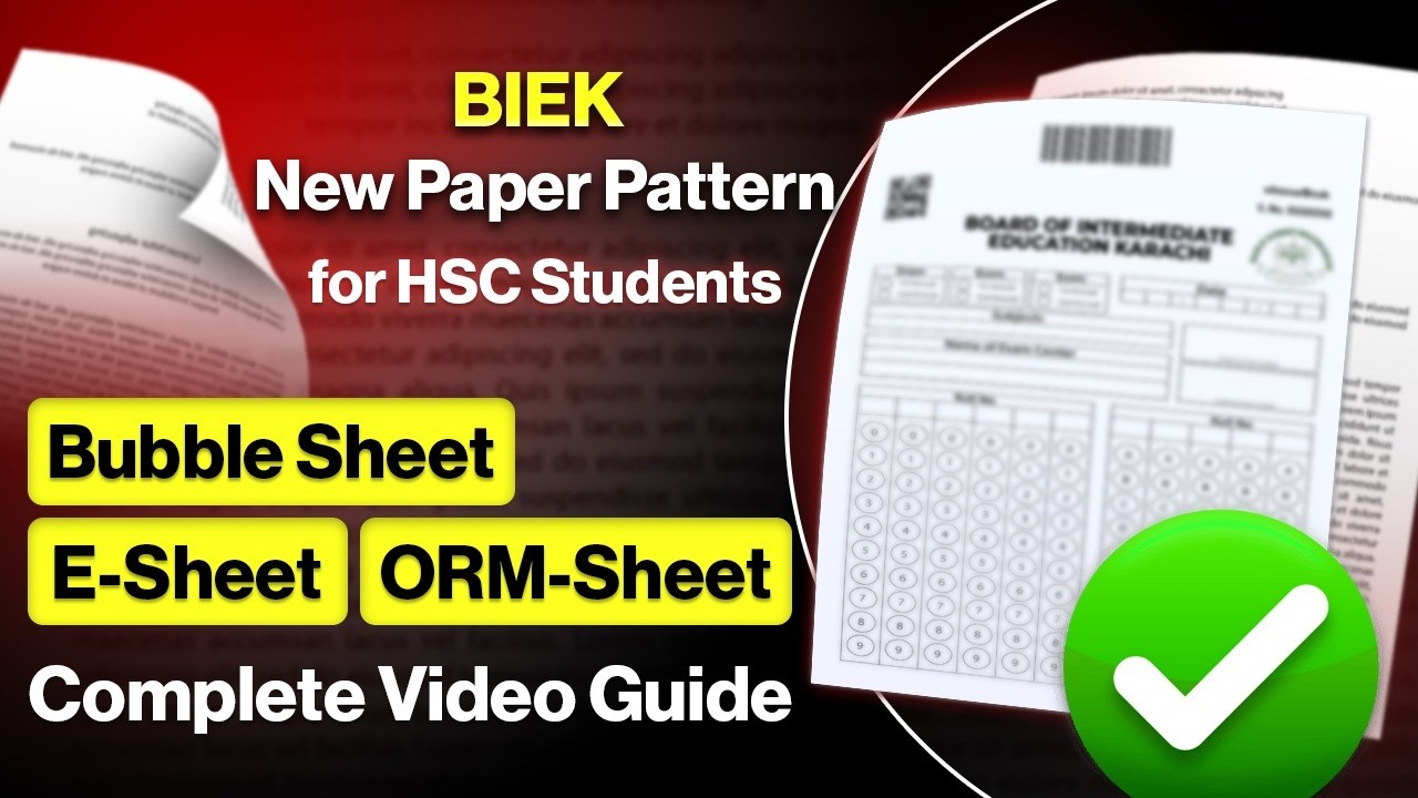 Bubble Sheet | E-Sheet | ORM-Sheet