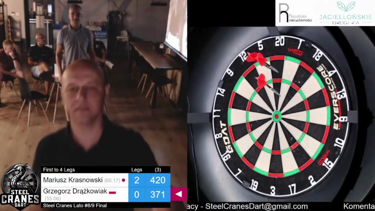 Finał SC#8 - Mariusz Krasnowski vs Grzegorz Drążkowiak - Steel Cranes #8 - 05/09/25 #darts