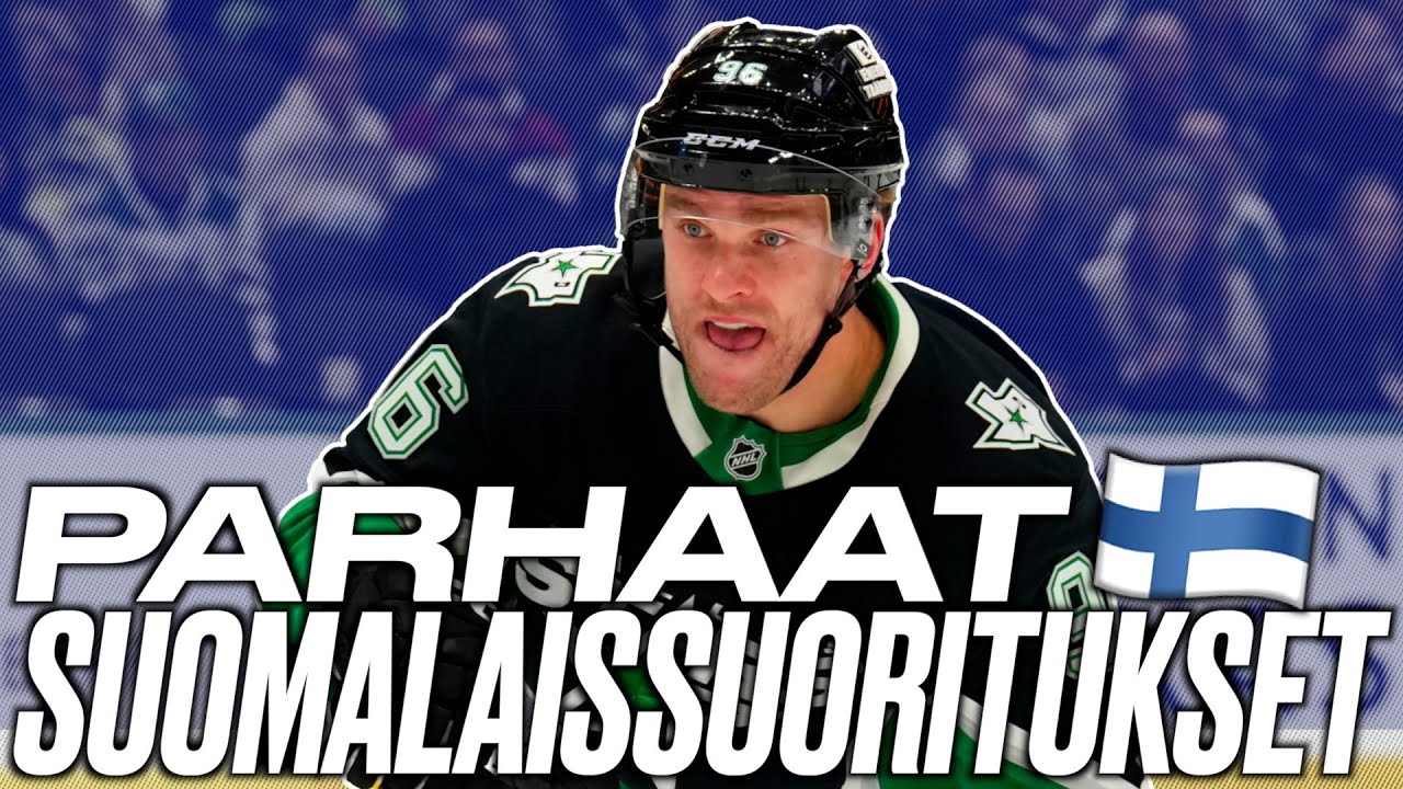 🇫🇮 Top 20 Plays in the NHL from Finns before the Olympic Break 🇫🇮