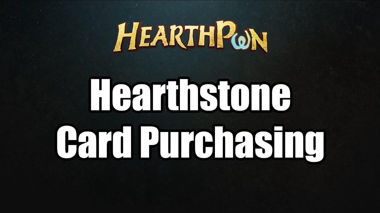 Card Pack Purchasing Preview - Hearthstone Beta