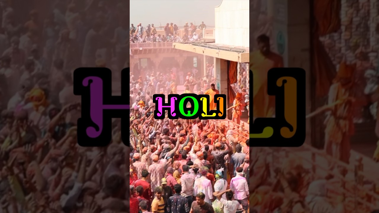 The Origin of HOLI In India #travel #india #holi
