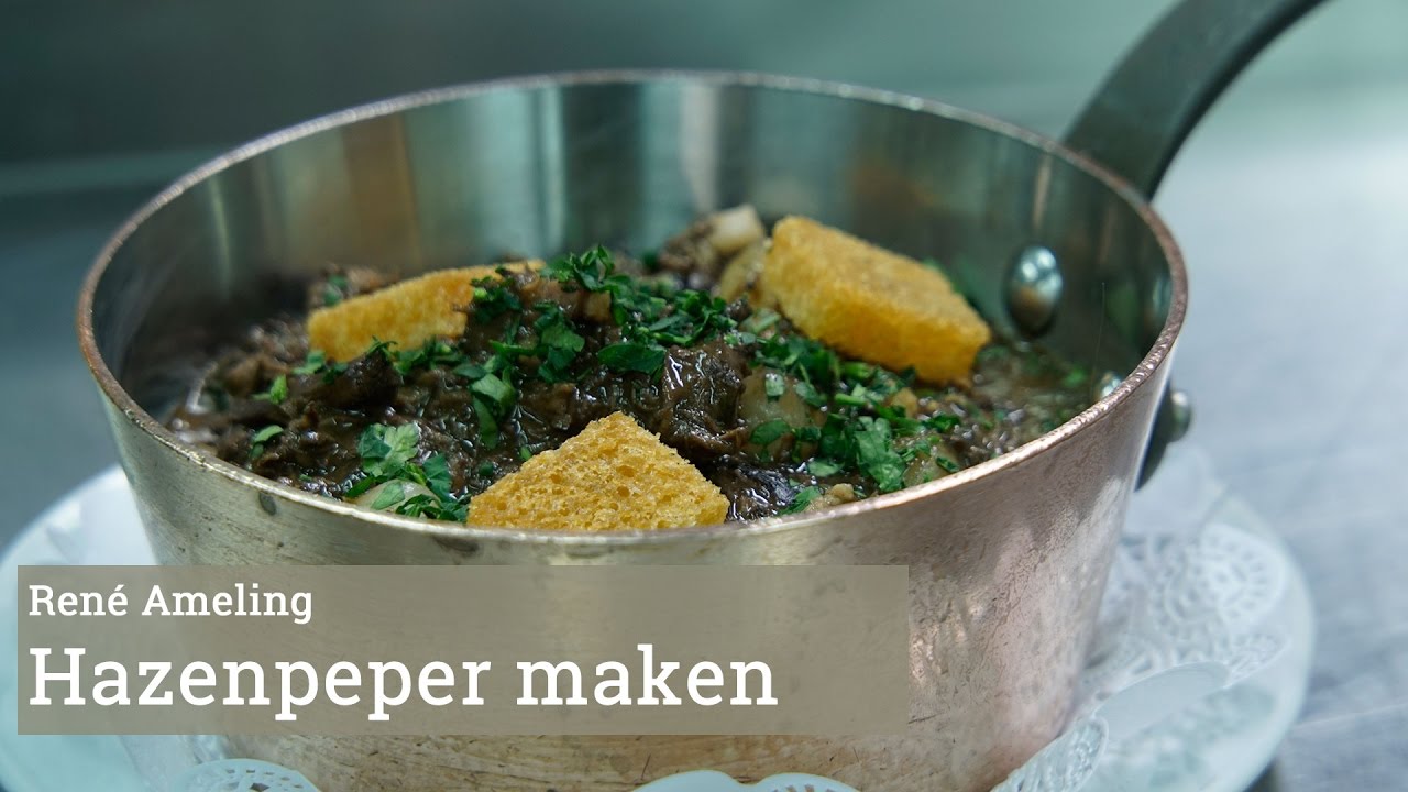 Hazenpeper maken