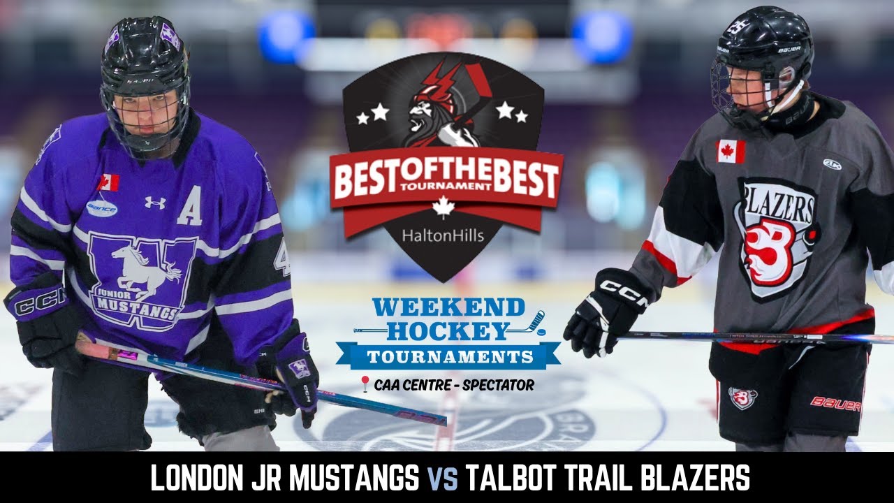 Halton Hills Best of the Best — London Jr Mustangs против Talbot Trail Blazers