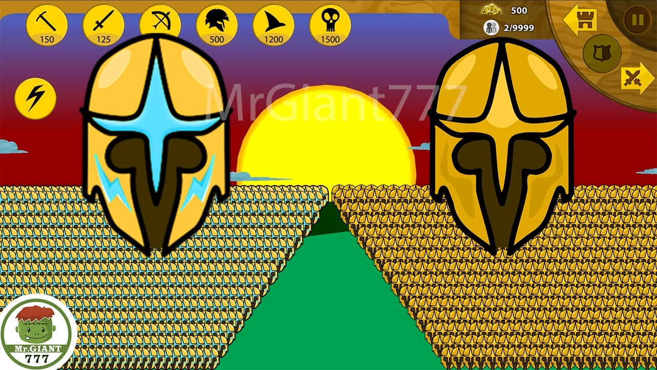СИЛЬНЕЙШИЙ ЗОЛОТОЙ СПИРТОН ПРОТИВ ЭЛИТНОГО СПИРТОНА, ГРИФФОНА | Мод Stick War Legacy | MrGiant777
