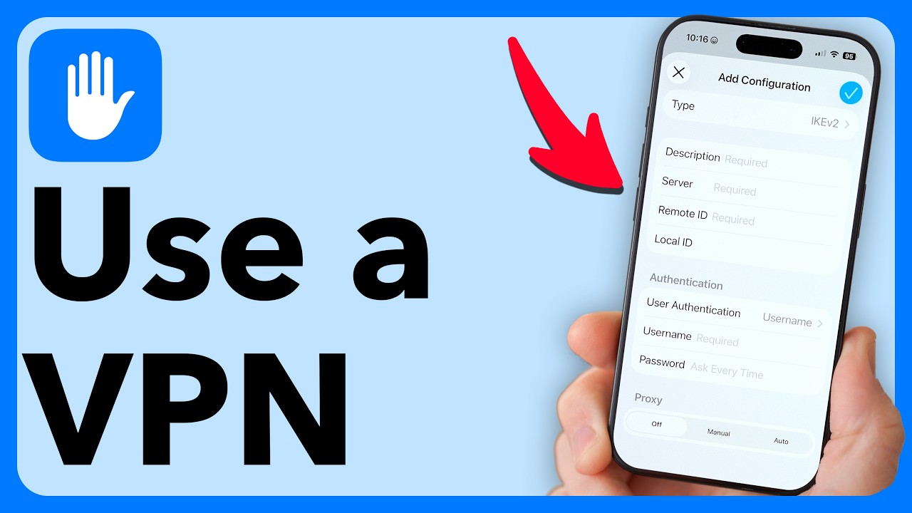 Как использовать VPN (iPhone или Android)