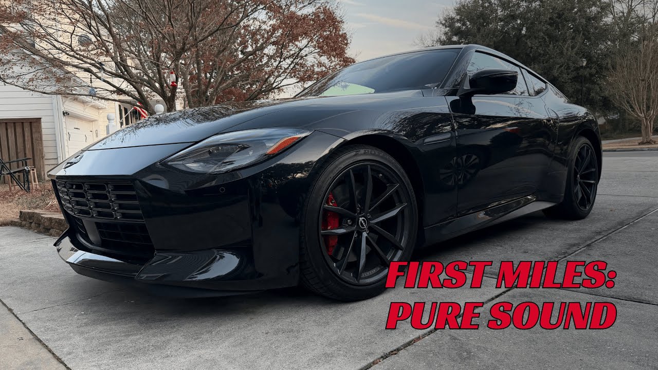 Breaking In the Nissan Z — Spirited POV Backroad Drive | RAW Exhaust & Turbo (No Music)