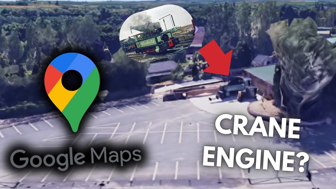 Какие паровозы можно найти на Google Maps? | Часть 5
