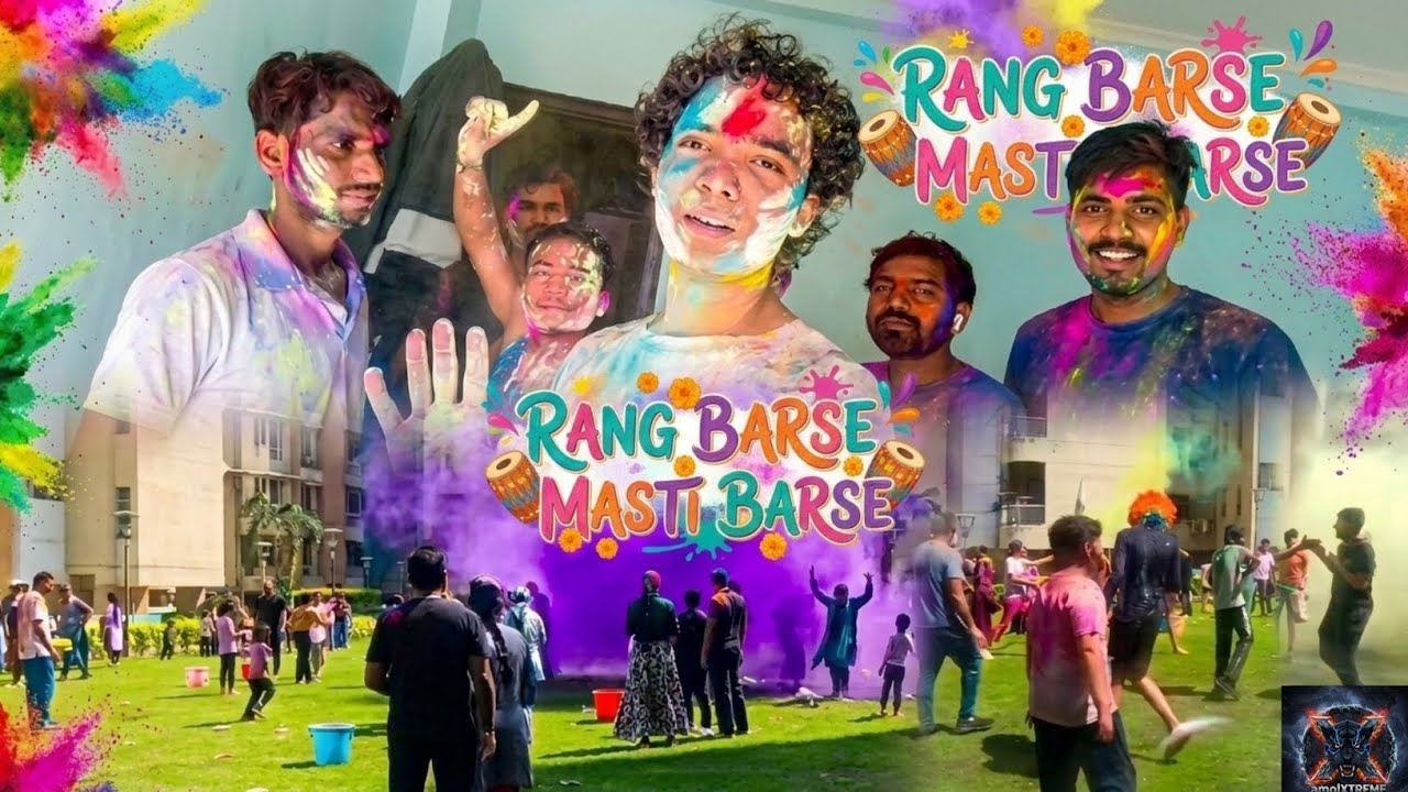 Colors, Smiles & Vibes: Most Colorful Day of 2026 🌈//Happy Holi 2026 Fun Vlog 😉