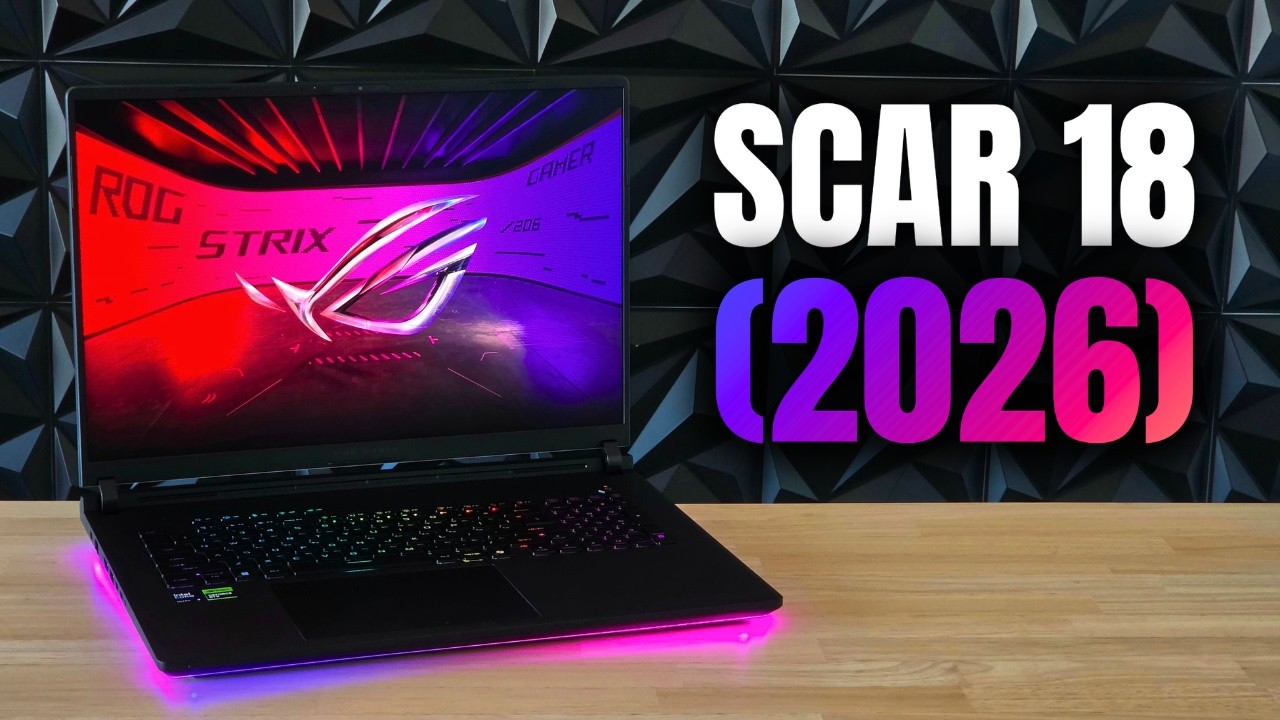 Asus ROG Strix SCAR 18 (2026) REVIEW - The FASTEST Gaming Laptop (Ever...?)