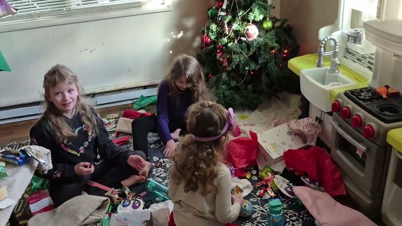 3 of many Xmas kids video 2025