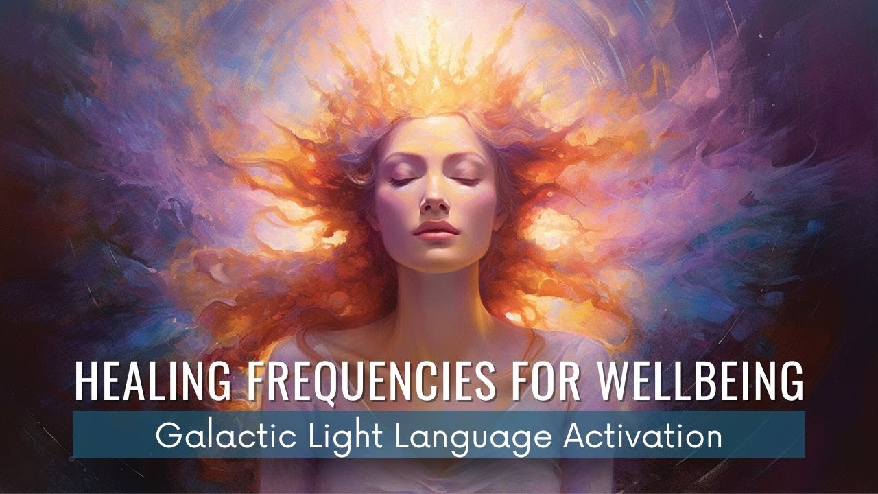 Healing Frequencies for WellBeing | Light Language | ASMR