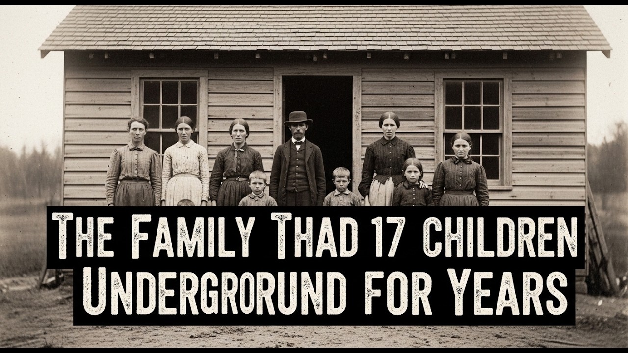 El Secreto Enterrado: 17 Niños Ocultos Bajo Tierra en Virginia (1852)