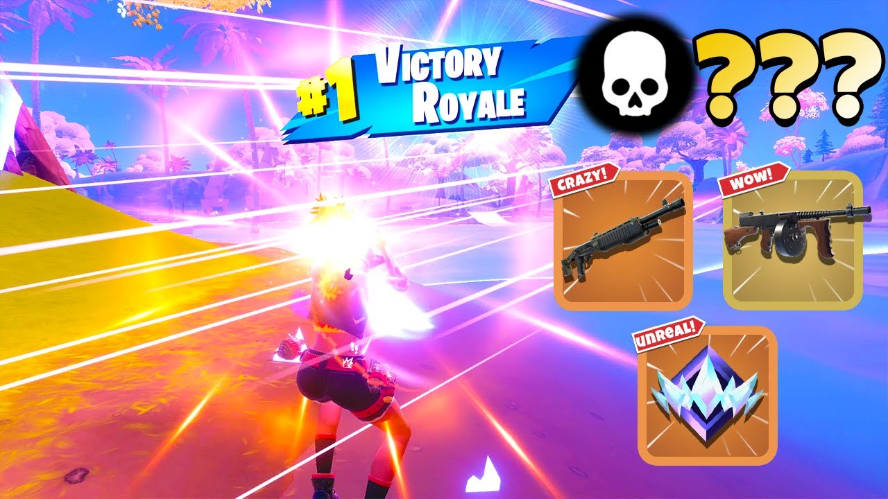 High Elimination Unreal Ranked Solo Zero Builds (Fortnite Chapter 2 Remix)