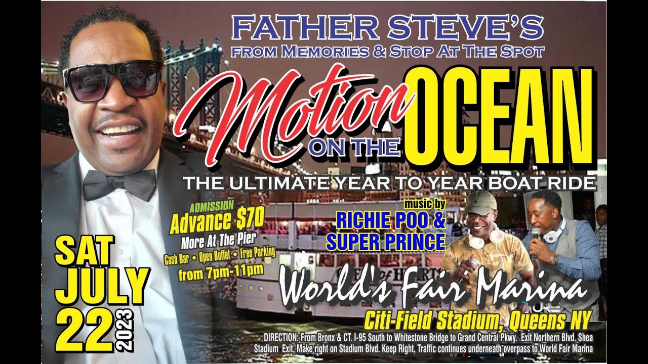 Father Steve & Desrine Motion On The Ocean Boatride 2023
