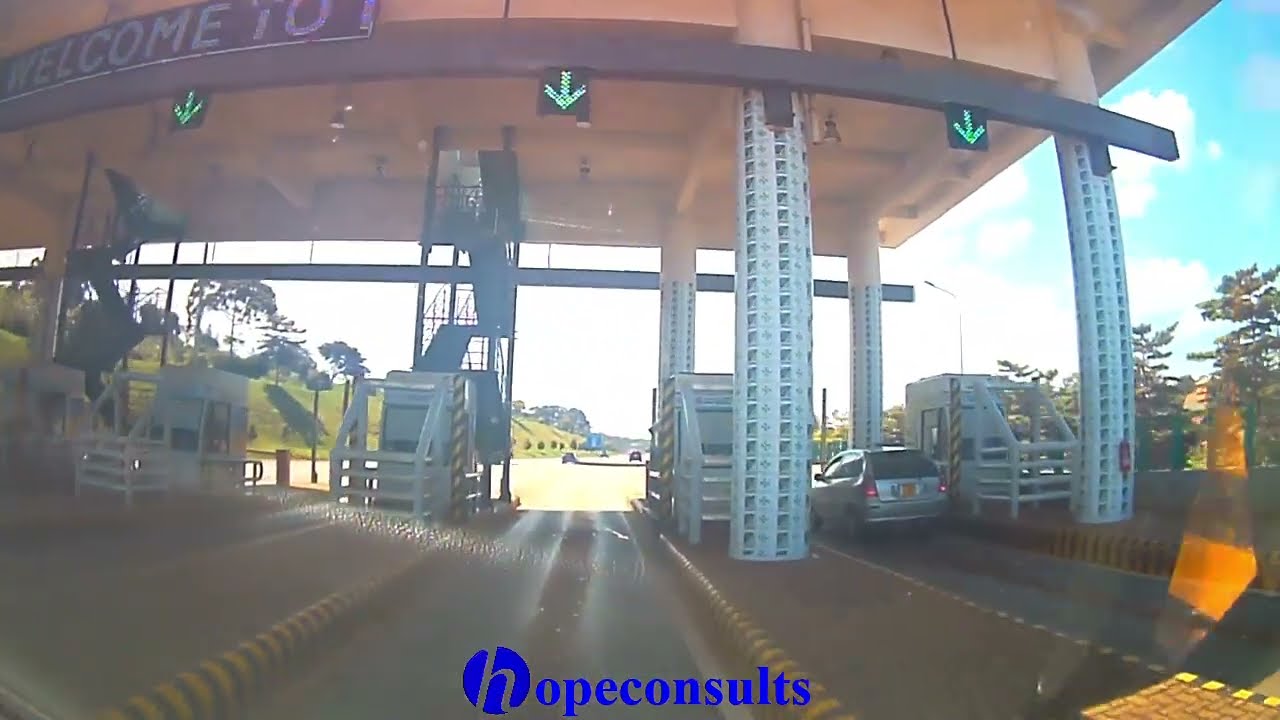 Entebbe Expressway drive from Busega to Entebbe Airport November 20 2024