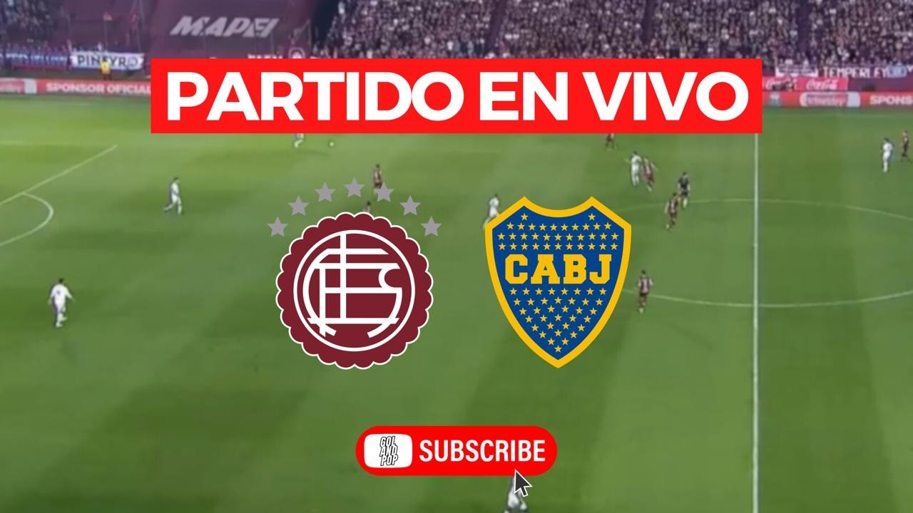 🚨LANÚS VS BOCA JUNIORS (VIVO) - APERTURA