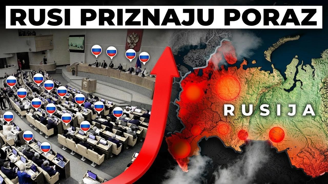 Neviđeno u Rusiji: Parlament priznao poraz u ratu