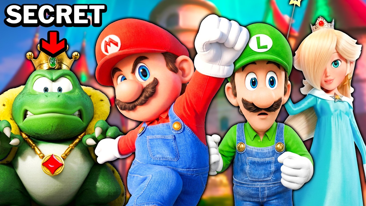 Все персонажи фильмов Mario Galaxy: объяснение.