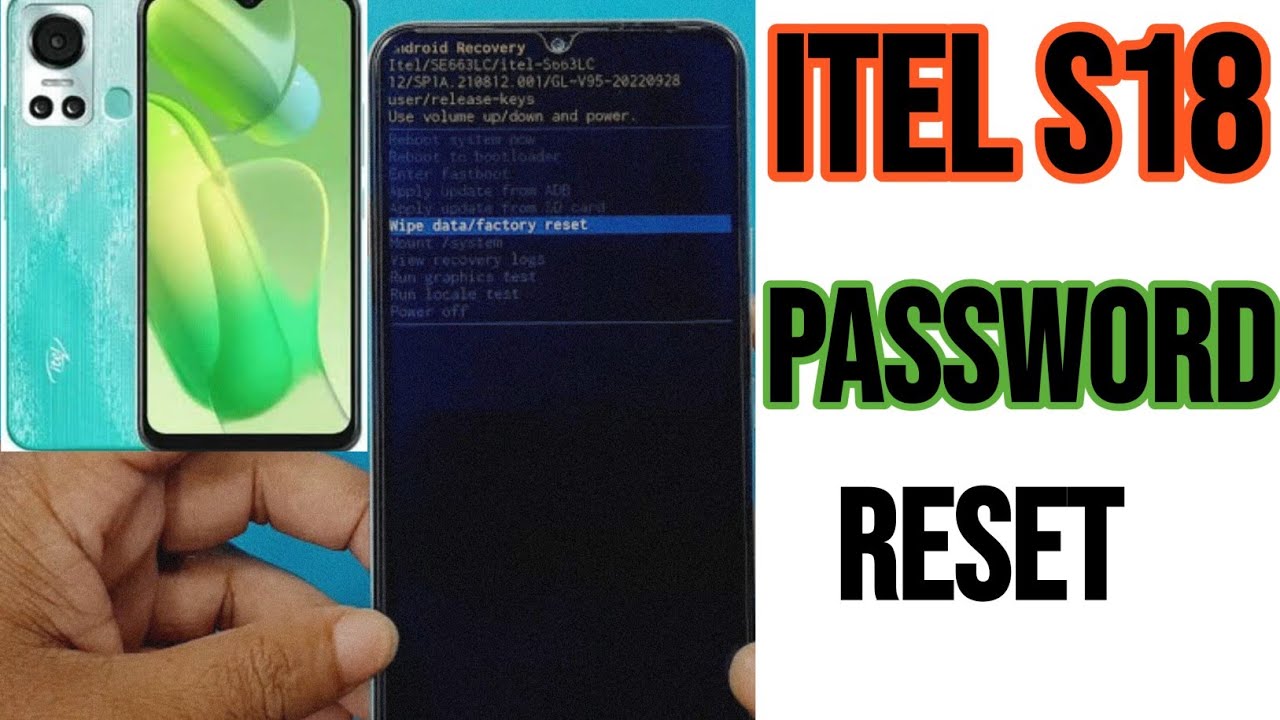 ITEL S18 (S663L)  PASSWORD RESET /HARD RESET TRICK
