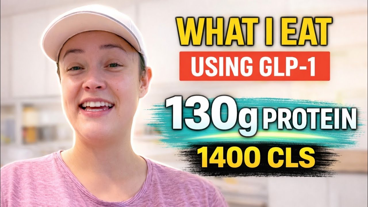 GLP-1 What I Eat in a Day for Weight Loss 🔥 Easy High Protein + 40g Fiber Meals