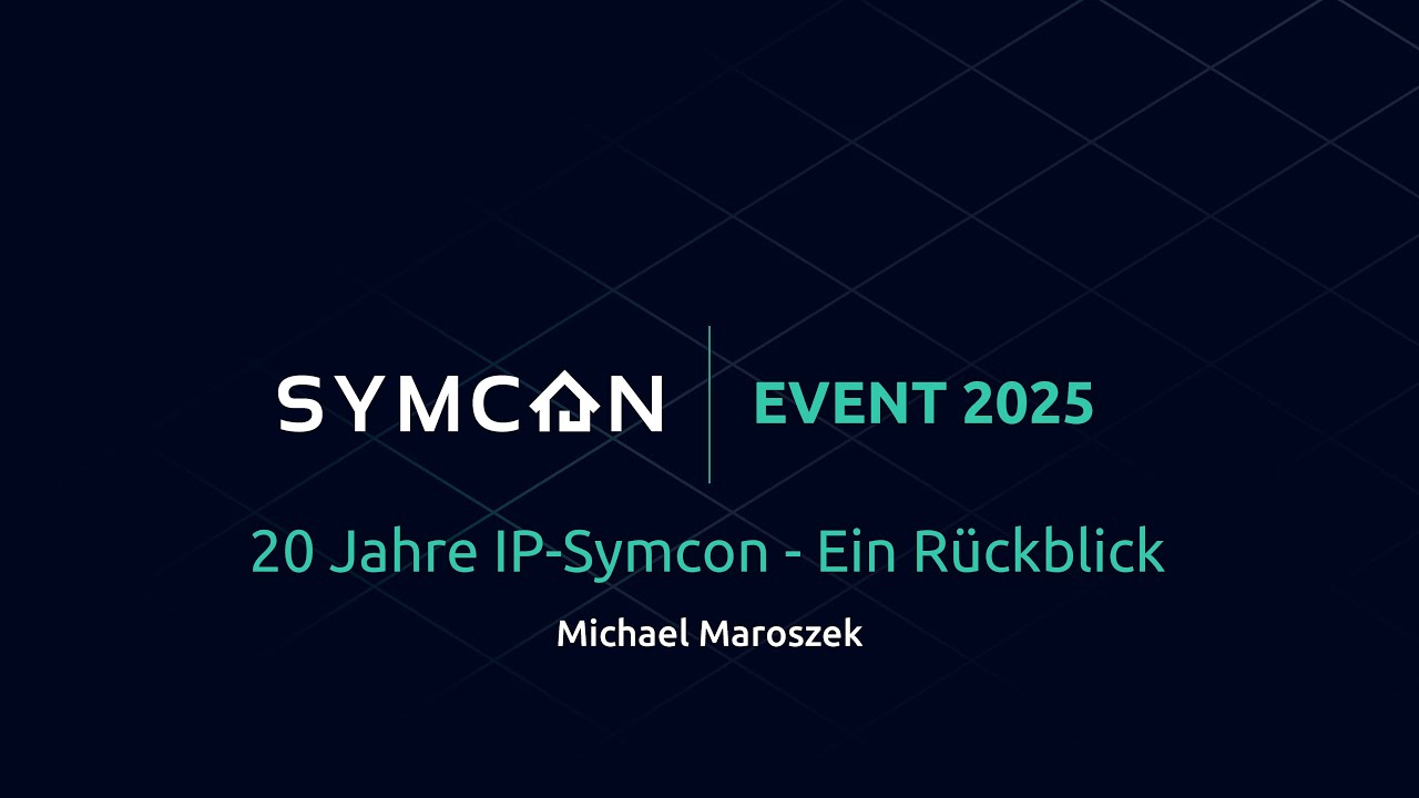Symcon Event 2025 - 20 Jahre IP-Symcon