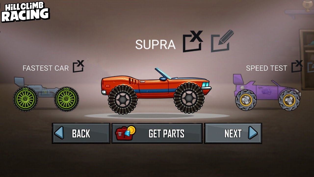 TOP 5 FASTEST GARAGE CARS in Hill Climb Racing