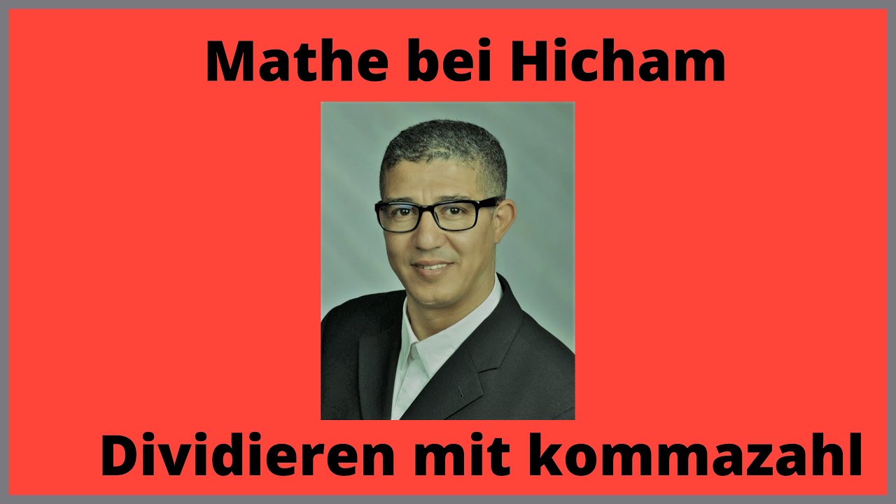 Division mit Kommazahl / einfach erklärt