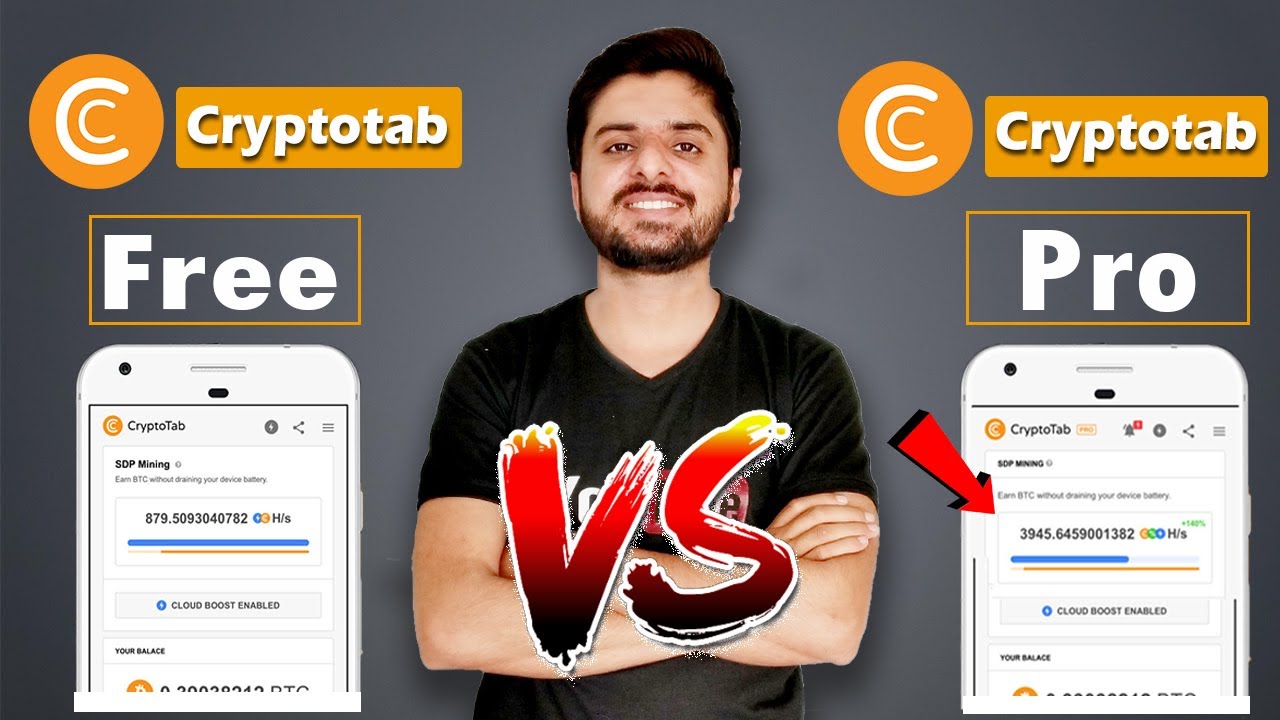 Cryptotab Free vs Pro | What is difference between Cryptotab Free & Cryptotab Pro