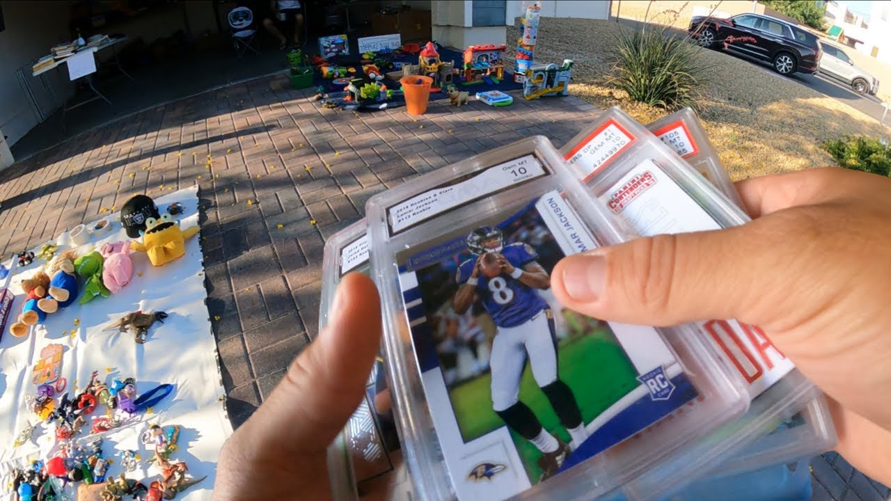 Jackpot Yardsale selling GRADED ROOKIE CARDS!