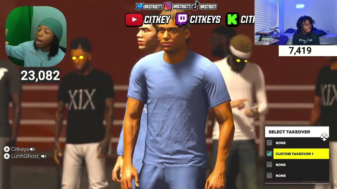 Citkey(Aoi) против Luh Ghostt(XIX) СЕРИЯ BEST OF 7 NBA 2K26 РЕАКЦИЯ