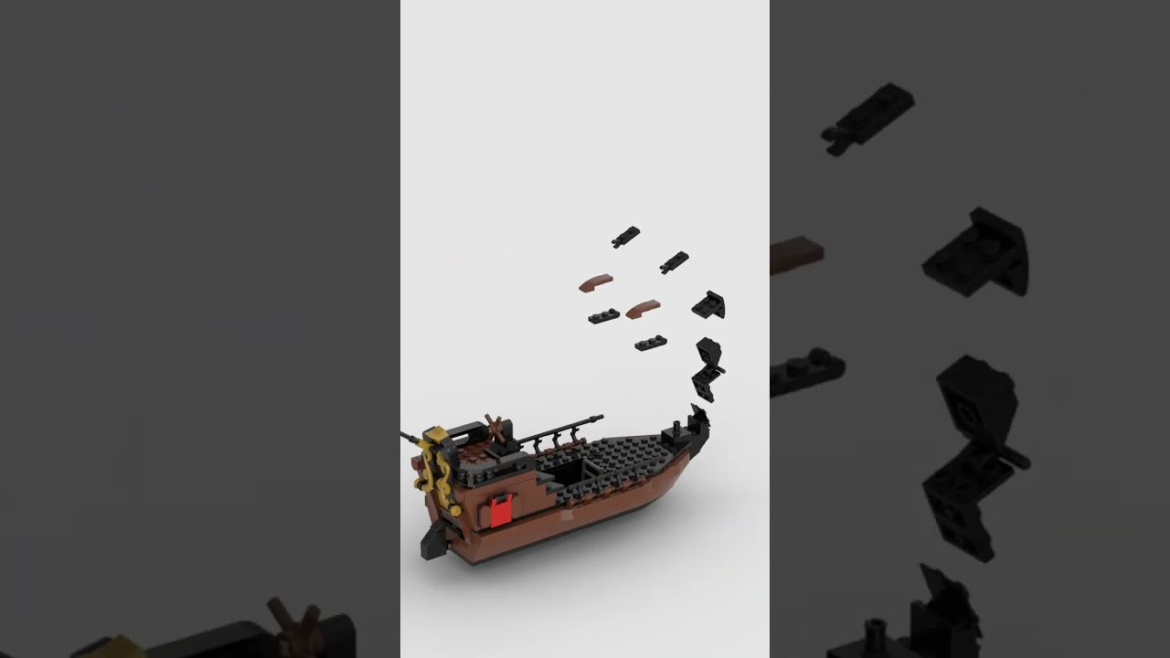 Lego Small Pirate Ship/ Sloop v1.0