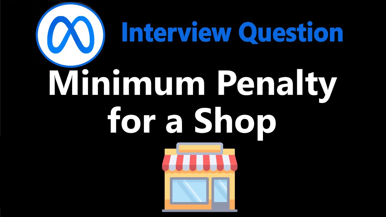 Минимальный штраф для магазина — Leetcode 2483 — Python
