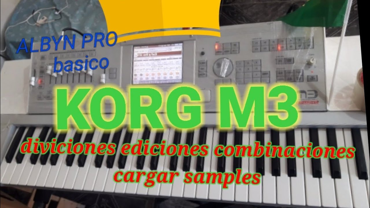 KORG M3 ediciones basicas  (dividir)