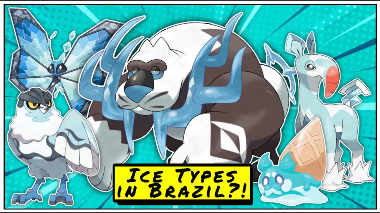 Creating ICE TYPE Pokémon for the Brazil Inspired ZONHE REGION!