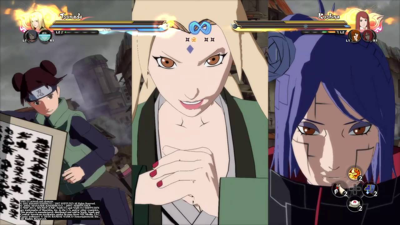 Naruto Shippuden: Ultimate Ninja Storm 4 Tsunade Vs Karin
