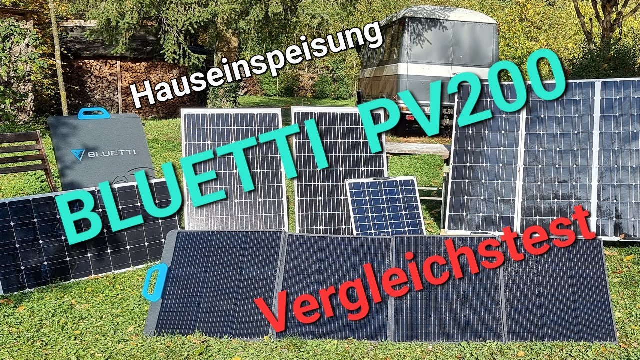 BLUETTI PV200 Test Balkonkraftwerk Energieautark Blackout Kriesenvorsorge be prepared offgrid