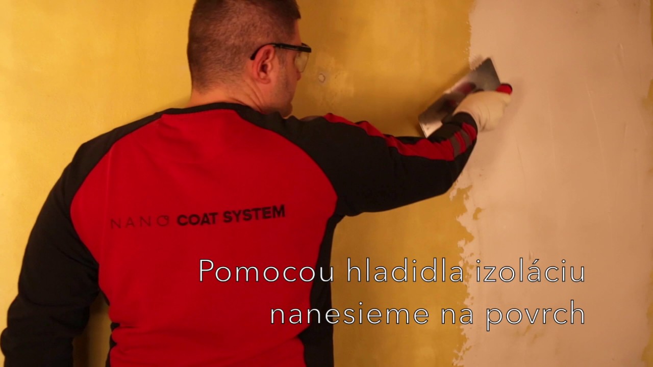 N&aacute;vod pre vn&uacute;torn&eacute; zateplenie izolačnou vrstvou Nanocoat
