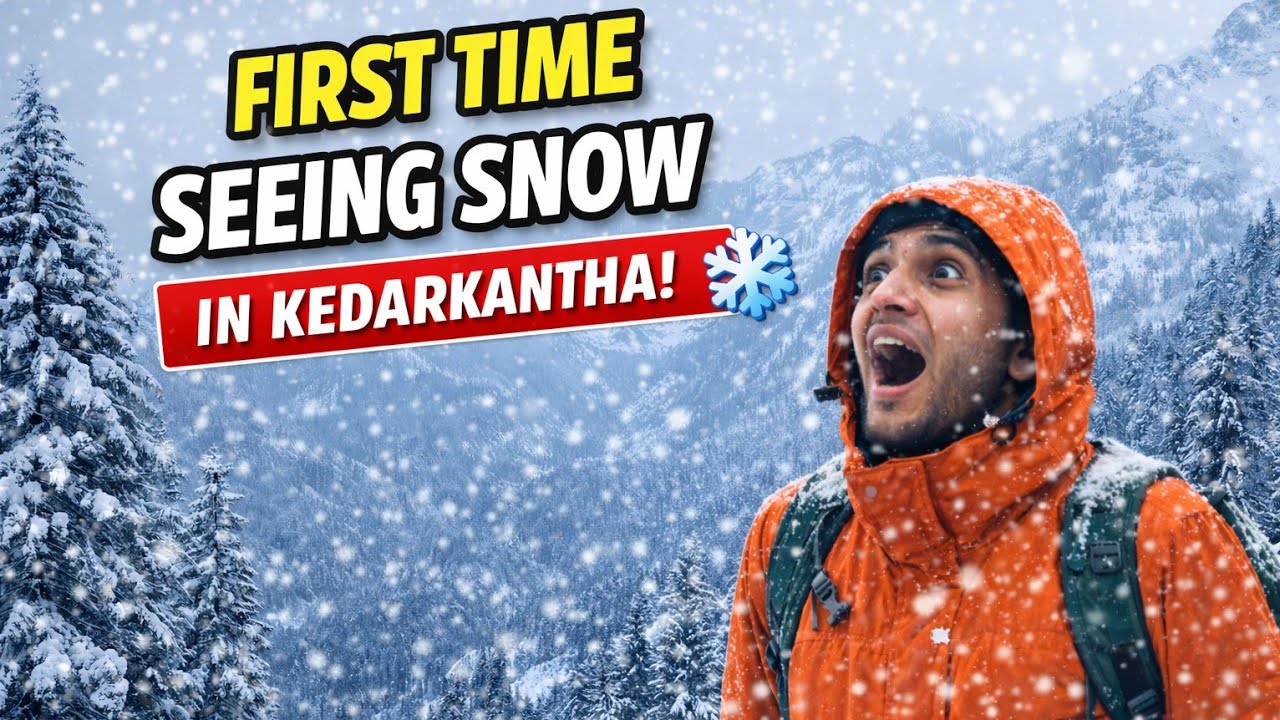 Kedarkantha Trek Part 2 | Sankri to Juda Ka Talab ❄️ Snow Trail Begins