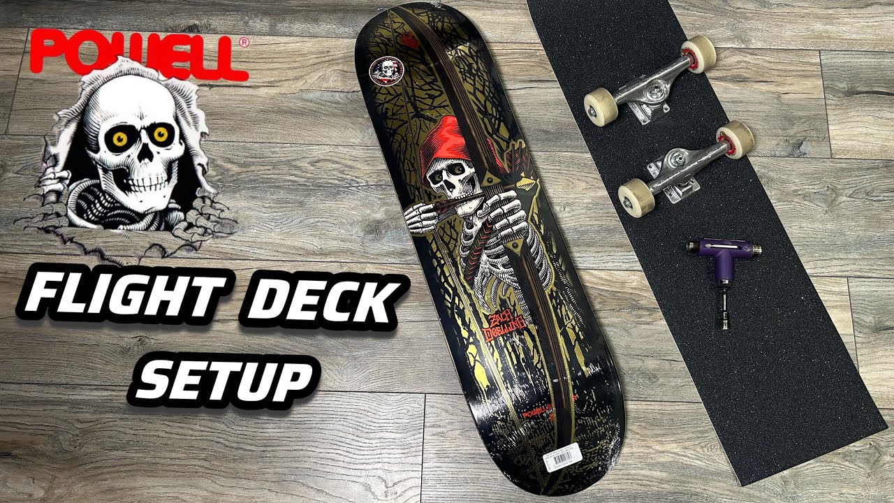 New Powell Peralta Flight Deck Skateboard Setup: Zach Doelling Pro Model