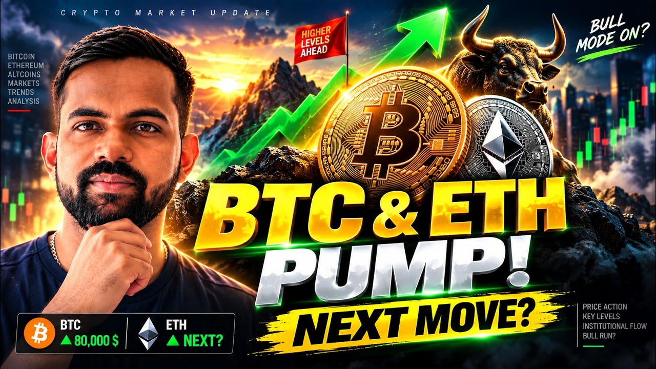 Bitcoin & Ethereum Price Analysis Today | Market Trend & Next Move | BTC & ETH Price Prediction 2026
