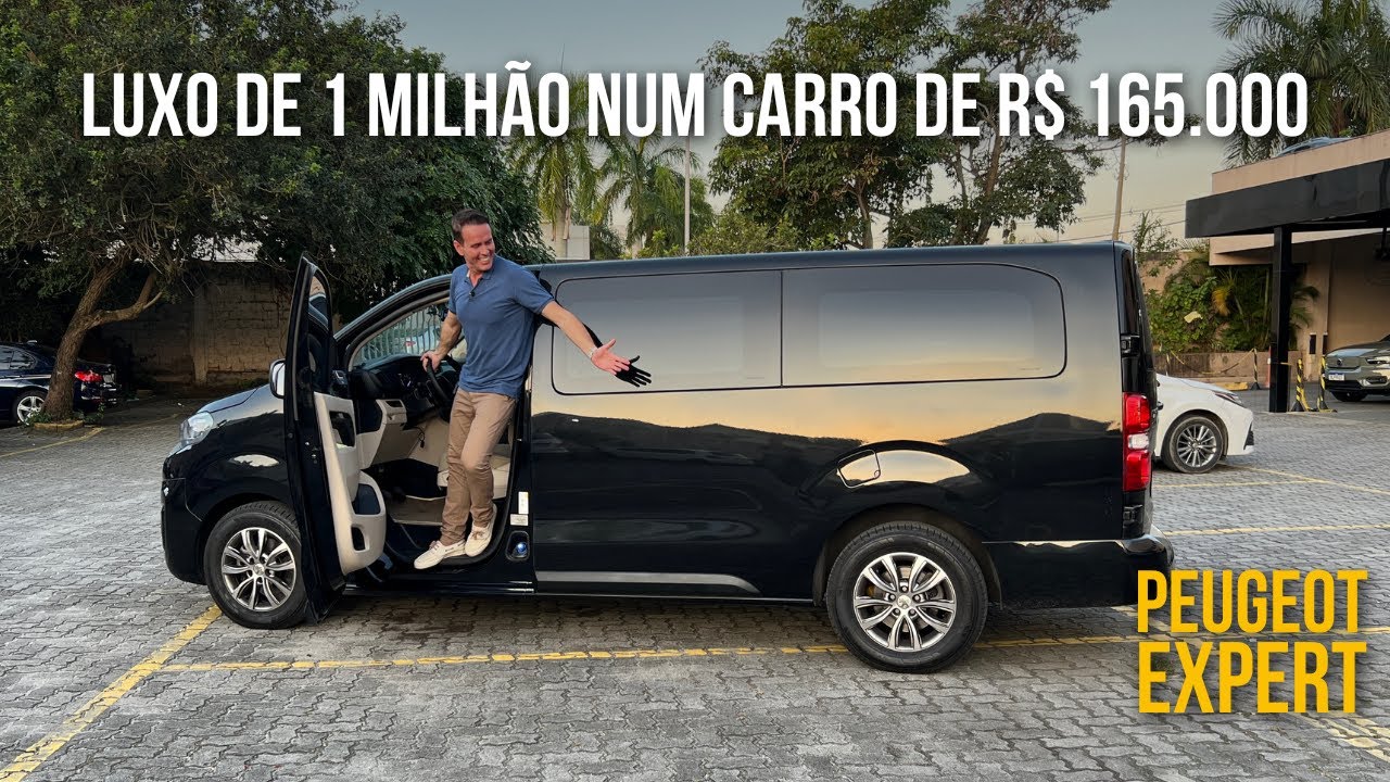 Luxo de 1 milhão num carro de R$ 165.000. Peugeot Expert