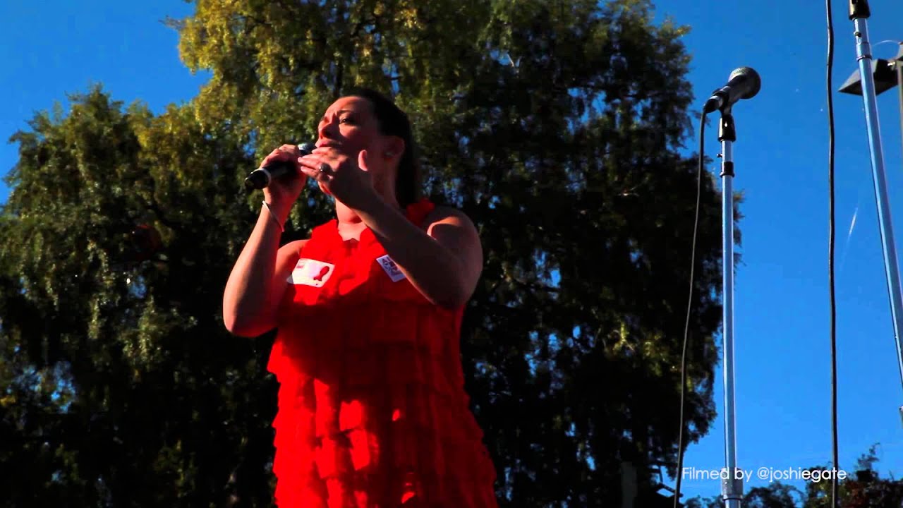 Ashely Brown singing 