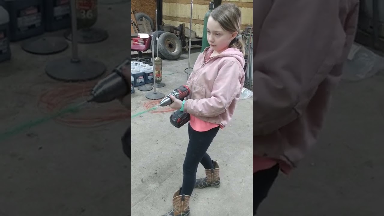 Making rope from baling twine