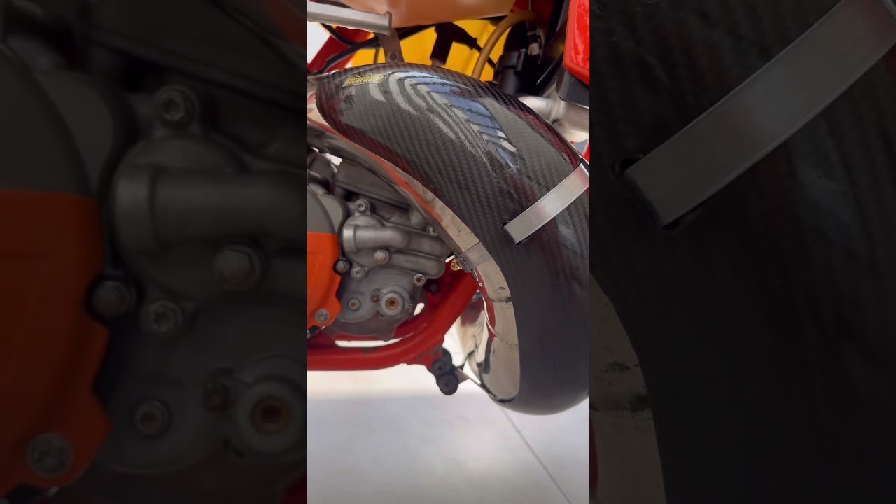 Protetor escape Kicarbono KTM 300exc 2015
