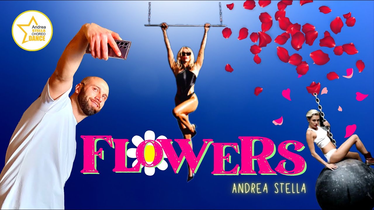 FLOWERS || MILEY CYRUS || BALLI DI GRUPPO 2023 ||  Andrea Stella ||