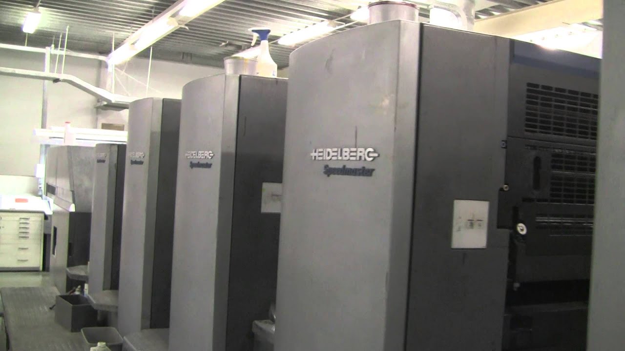 Heidelberg Speedmaster SM CD 102-5L 2005, Preset Plus feeder and delivery