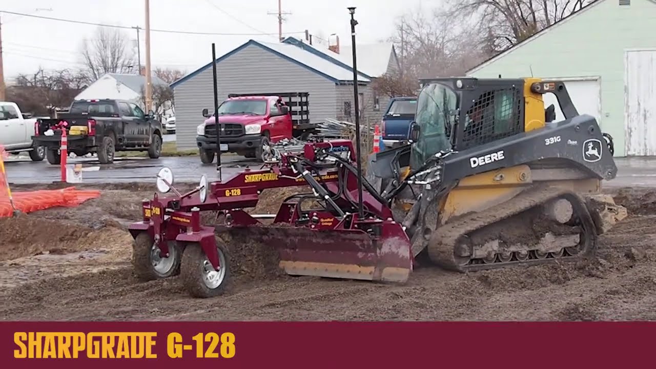 SharpGrade 2025 Large Frame Grader Blades in action
