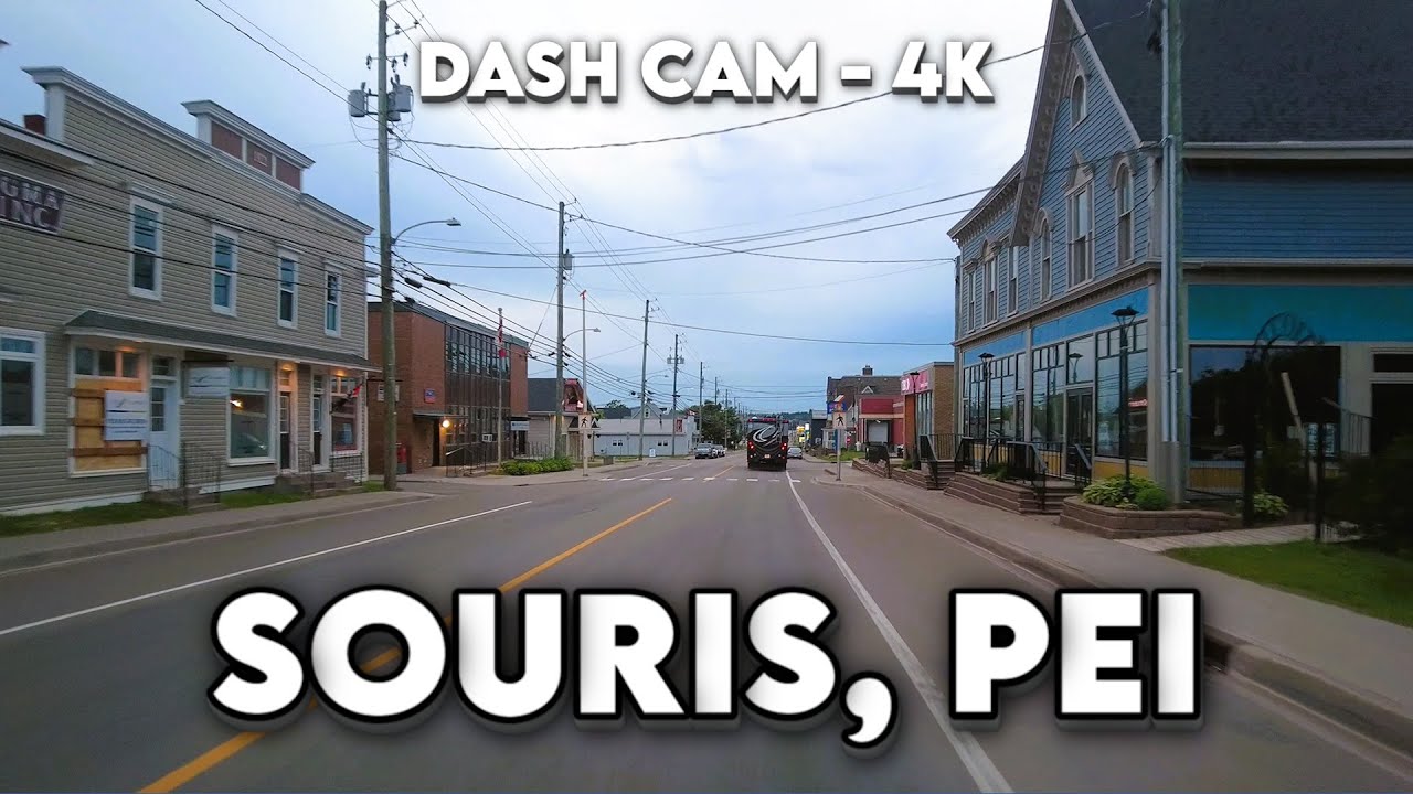 🚗 Discover Souris, PEI: A Scenic 4K Drive Through Coastal Beauty! 🌊📹
